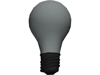 Light Bulb [+Interior] 3D Model preview