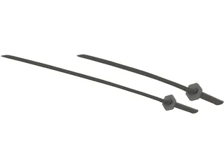 Samurai Twin Blade 3D Model preview