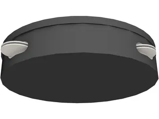Tamborine 3D Model preview