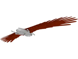 Egyptian Winged Scarab 3D Model preview