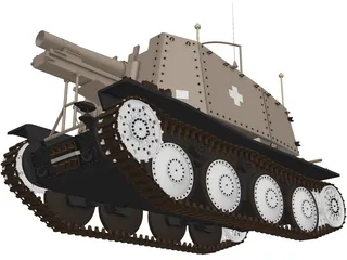 Grille 3D Model preview