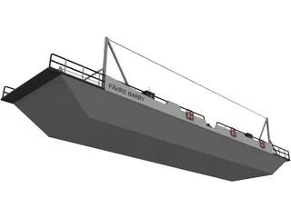 Ferry Barby 3D Model preview