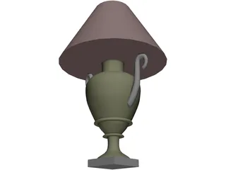 Table Lamp 3D Model preview