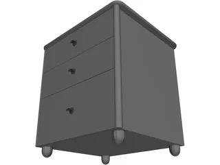 Closet 3D Model preview