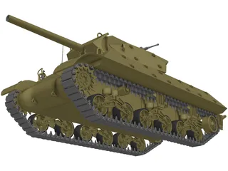 M-10 Wolverine 3D Model preview