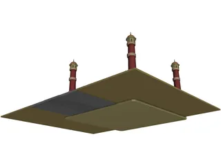 Taj Mahal 3D Model preview