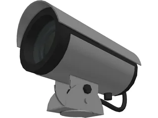 CCTV Camera 3D Model preview