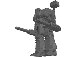 Warhammer 3D Model preview