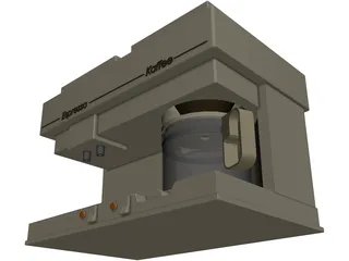 Coffee Machine 3D Model preview