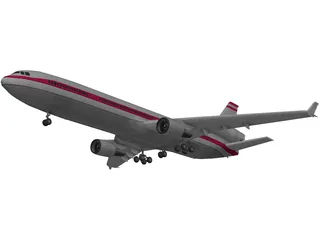 McDonnell Douglas MD-11 3D Model preview