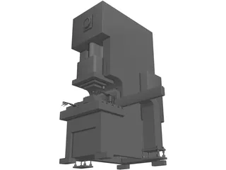 Press Machine 3D Model preview