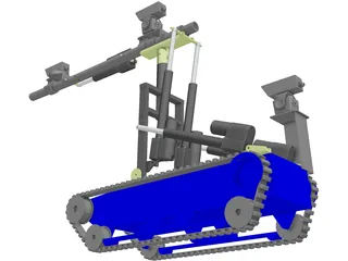 IEDD Wheelbarrow 3D Model preview