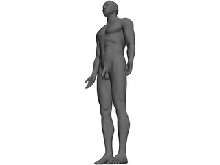 Man 3D Model preview