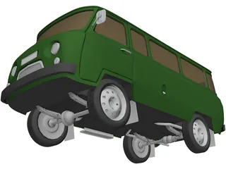 UAZ 3D Model preview