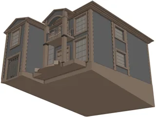 House 3D Model preview