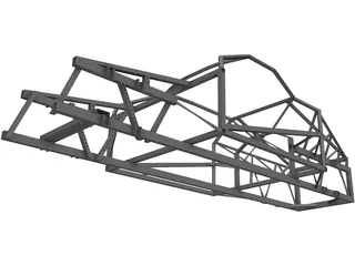 Frame Wisniewski One 1 V8 3D Model preview