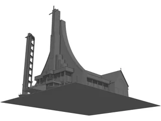 Church 3D Model preview