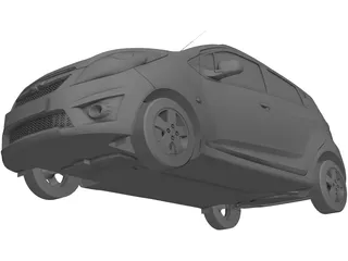 Chevrolet Spark 3D Model preview