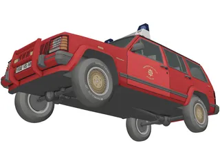 Jeep Cherokee VLTT 3D Model preview