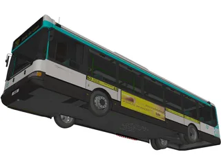 Renault Agora Line RATP 3D Model preview