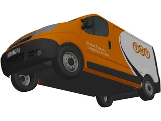 Opel Vivaro TNT 3D Model preview