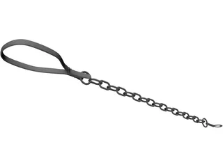 Dog Leash 3D Model preview