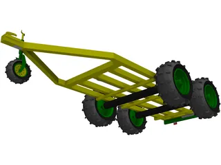 Trailer 3D Model preview