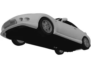 Mitsubishi FTO 3D Model preview