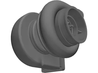 Turbo T06 3D Model preview