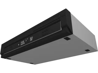 Panasonic DVD 3D Model preview