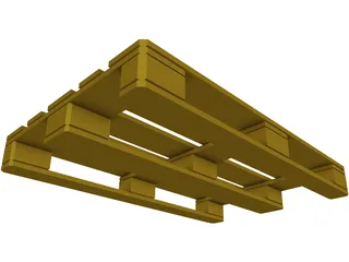 Euro Palett 3D Model preview