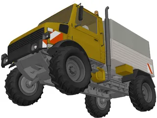 Pick-Up Truck 3D Model preview