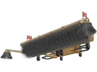 Street Sweep 3D Model preview