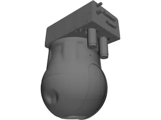 Cloud Captech Gimball Tase 3D Model preview
