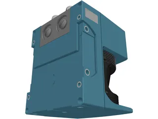 SICK Sensor 3D Model preview