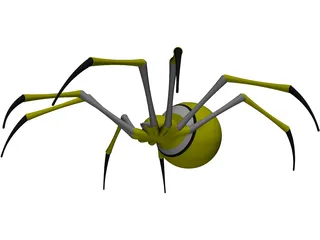 9ball Spider 3D Model preview