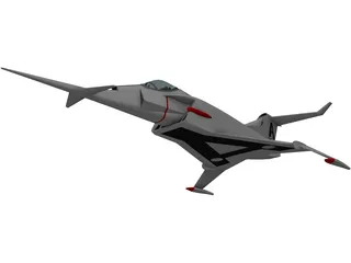 Angel Interceptor 3D Model preview