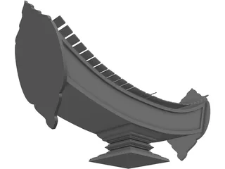 Khmer Music Tool 3D Model preview