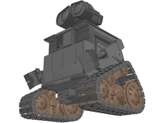 WALL-E 3D Model preview