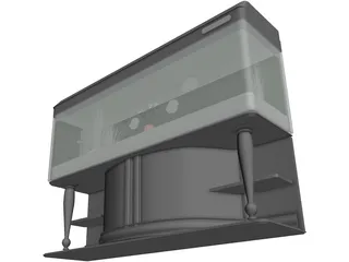Aquarium 3D Model preview