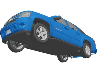 Chevrolet Avalanche (2010) 3D Model preview