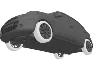 Nissan Micra (2010) 3D Model preview