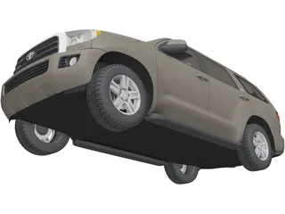 Toyota Sequoia (2010) 3D Model preview