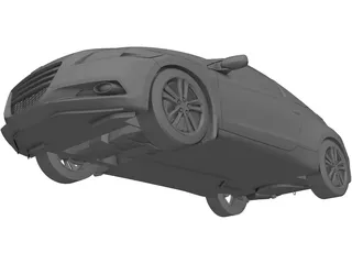 Honda CR-Z (2010) 3D Model preview