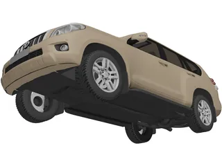 Toyota Land Cruiser Prado 150 (2010) 3D Model preview