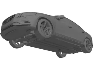 Volvo S60 R-Design (2010) 3D Model preview
