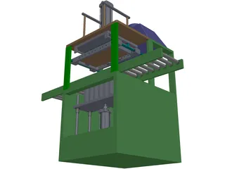 Heat Seal Machine 3D Model preview