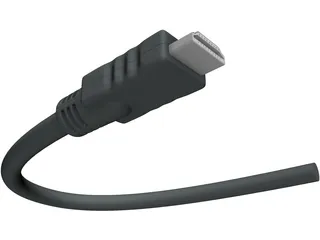 HDMI Plug 3D Model preview