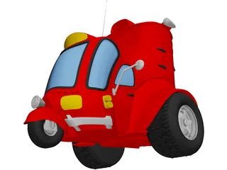 Tuc-Tuc 3D Model preview