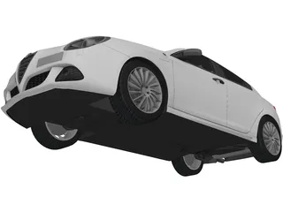 Alfa Romeo Giulietta (2010) 3D Model preview